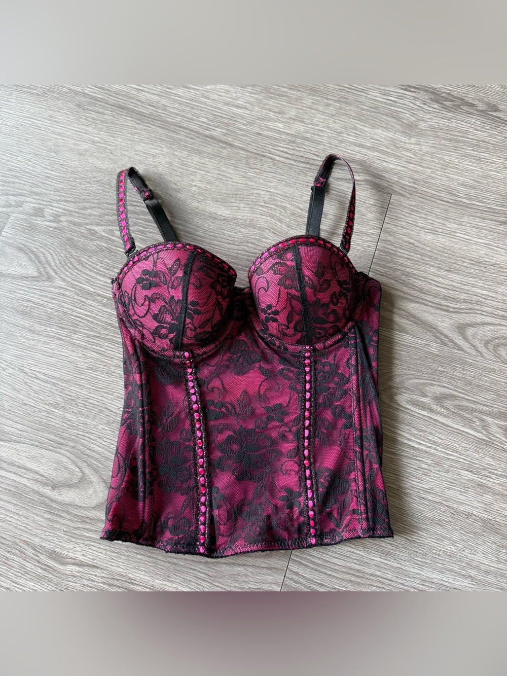 Lace corset top